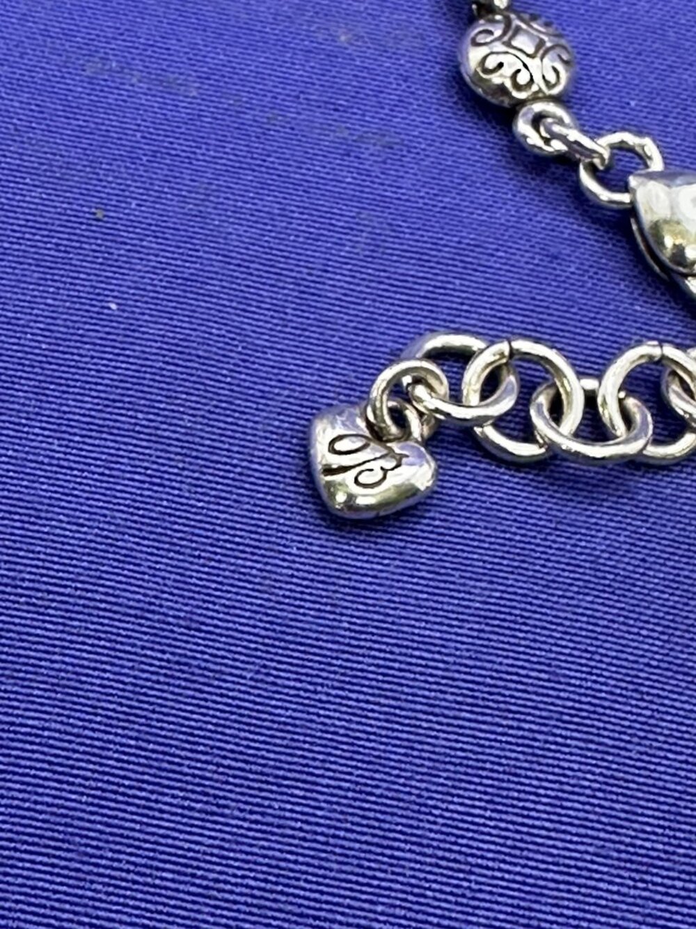 Brighton Awakened Heart Silver-Plated Heart Charm Bracelet - Picture 10 of 15